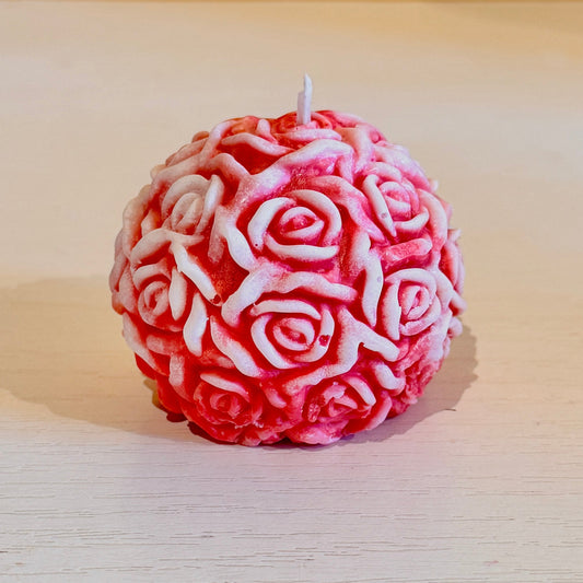Rose Ball Candle