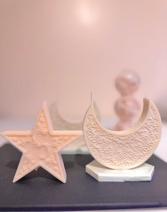 Ramadan Special Moon and star  Candle